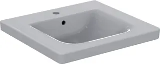 Ideal Standard Waschtisch Connect Freedom,1 Hahnloch,mit Überlauf ,unterfahrbar, 600x555x165mm,Weiß mit IP