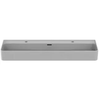 Ideal Standard Waschtisch Strada II, 2 Hahnloch r.u.l. , m. ÜL., geschliffen, 1200x430x170mm,Weiß – Bild 2