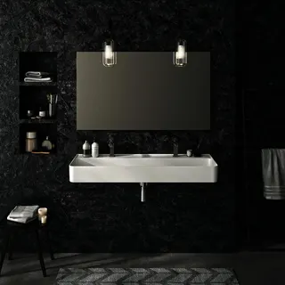 Ideal Standard Waschtisch Strada II, 2 Hahnloch r.u.l. , m.ÜL.,geschliffen,1200x430x170mm,Weiß IP – Bild 5