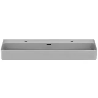 Ideal Standard Waschtisch Strada II, 2 Hahnlochre.u.li. , m. ÜL., 1200x430x170mm, Weiß – Bild 2