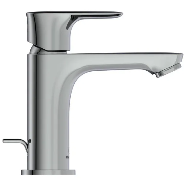 Ideal Standard Waschtischarmatur Connect Air, Slim, 5 l/min., m.Ablgarn., Ausld.107mm, Chrom