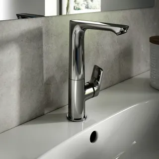 Ideal Standard Waschtisch-Arm.Connect Air,5l/min,m.Ablgarn., m.hohem schwenkb.Ausl.,Ausld.174mm,Chrom – Bild 4
