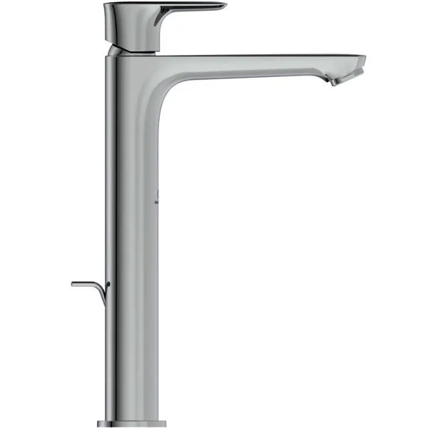 Ideal Standard Waschtisch-Armatur Connect Air,m.verl.Sockel, m.Ablgarn., Ausld.150mm, Chrom
