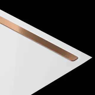 KA Designblende Mod. 4134 für NEXSYS für DW mit Länge 1000mm,rotgold geb.