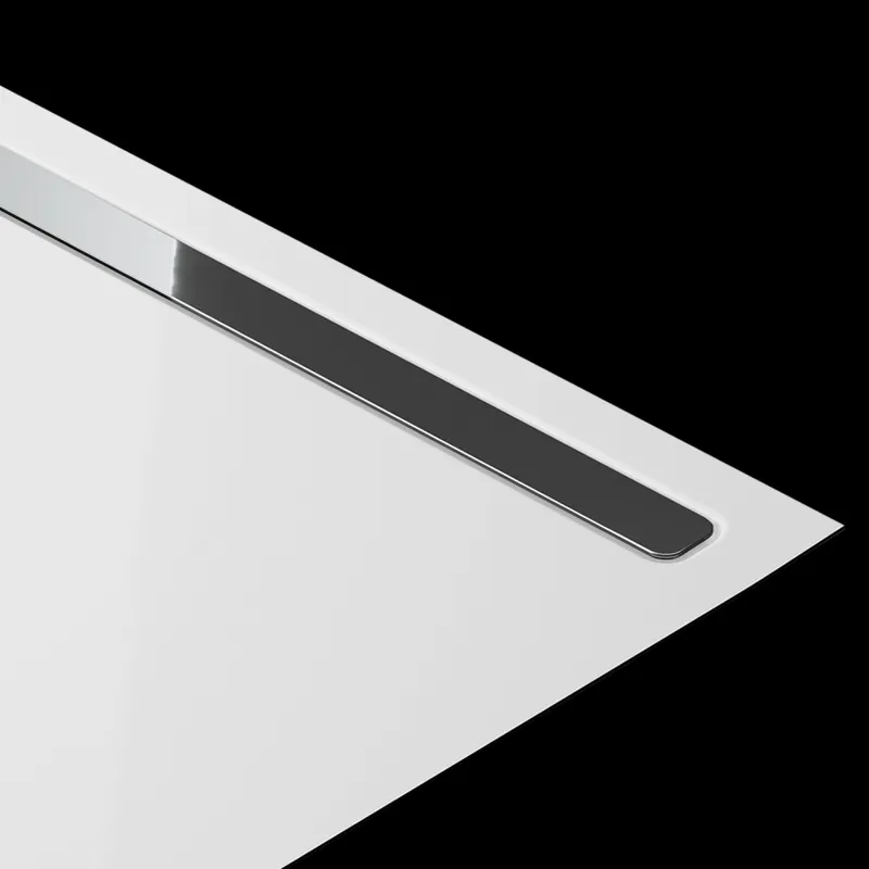 Kaldewei Designblende Mod. 4136 für NEXSYS für Duschwanne mit Länge 1200mm,Edelst. Glänz.