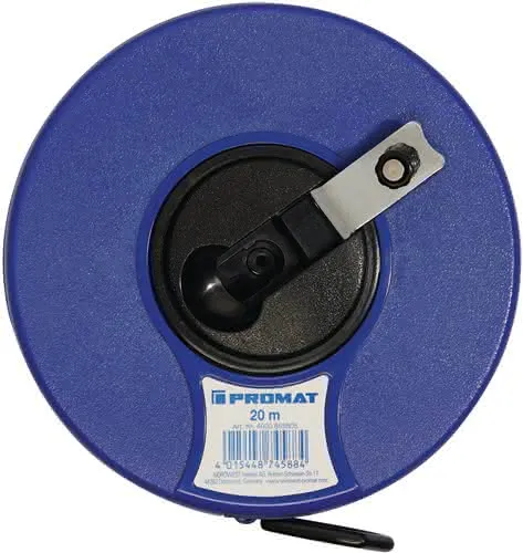 Kapselbandmaß L.30m Band-B.13mm mm/cm EG III ABS Nylon-Fiber PROMAT