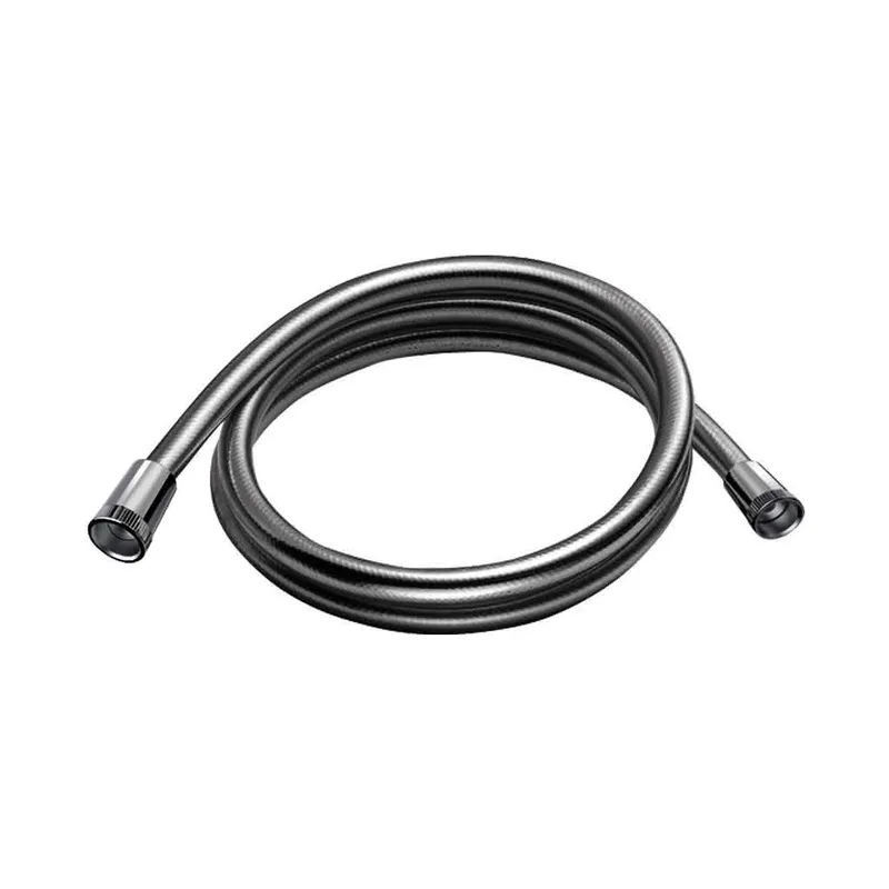 KD Brauseschlauch SILVER PVC verstärkt glatt 850mm