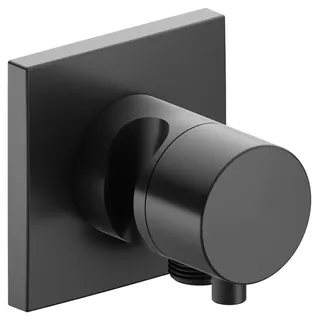 Keuco 2-Wege Ab-u.Umstellv.IXMO Comf.59557, Schlauchan./Brauseh.eckig,Schwarzchr.geb