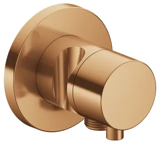 Keuco 2-Wege Ab-u.Umstellv.IXMO Comf.59557, Schlauchanschl./Brauseh.,rund,Bronze geb