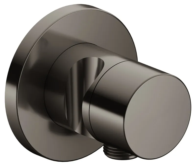 Keuco 2-Wege Ab-u.Umstellv.IXMO Pure 59557, Schlauchanschl./Brauseh.,rund,Nickel geb