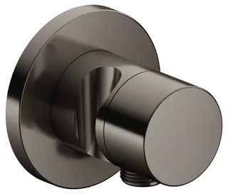 Keuco 2-Wege Ab-u.Umstellv.IXMO Pure 59557, Schlauchanschl./Brauseh.,rund,Nickel geb