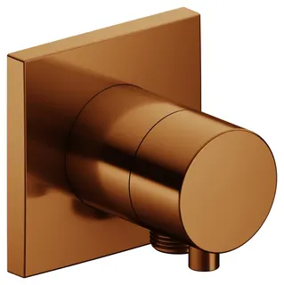 Keuco 2-Wege Umstellv. IXMO Comfort 59556, Schlauchanschl.,eckig,Bronze gebürstet