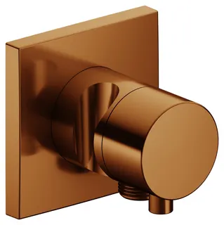 Keuco 3-Wege Ab-u.Umstellv.IXMO Comf.59549, Schlauchansch,/Brauseh.eckig,Bronze geb.