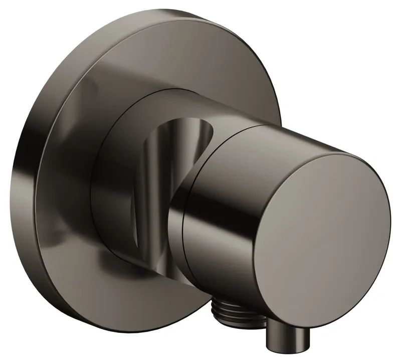 Keuco 3-Wege Ab-u.Umstellv.IXMO Comf.59549, Schlauchansch./Brauseh.,rund,Nickel geb.