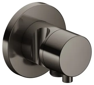 Keuco 3-Wege Ab-u.Umstellv.IXMO Comf.59549, Schlauchansch./Brauseh.,rund,Nickel geb.