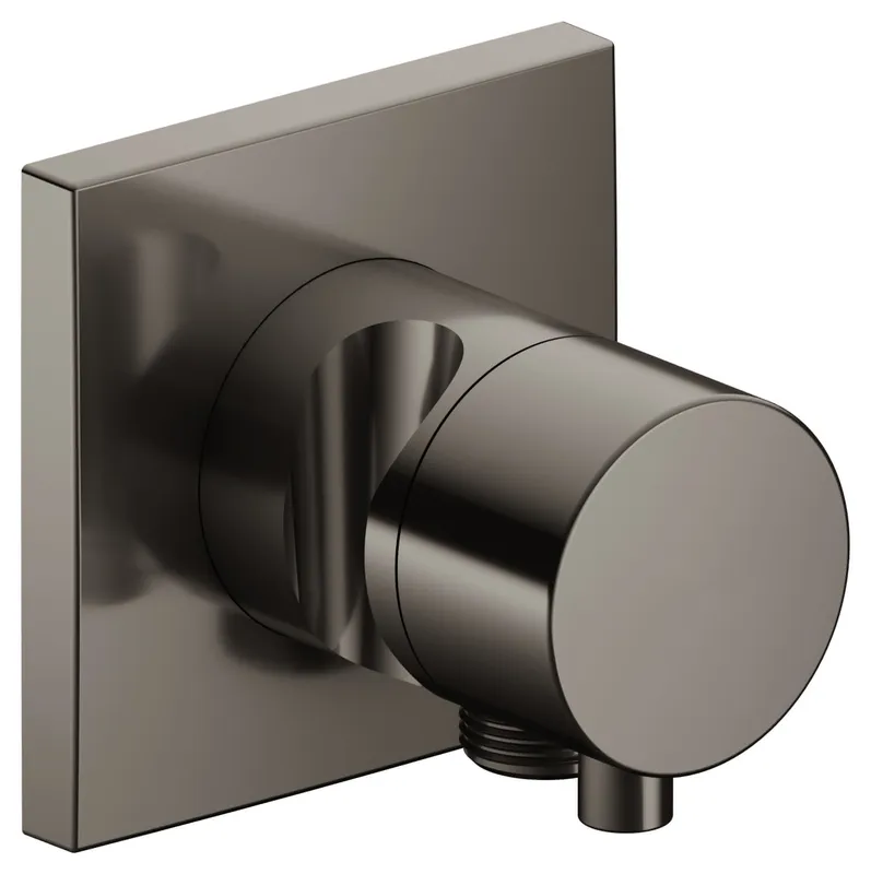 Keuco 3-Wege Ab-u.Umstellv.IXMO Comf.59549, Schlauchansch./Brauseh.eckig,Nickel geb.