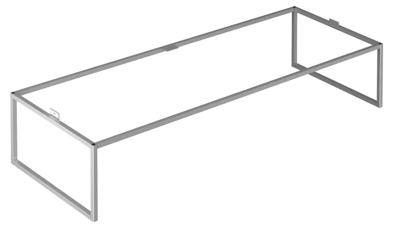 Keuco Bodengestell X-Line 33198, weiß, 1200x255x470mm