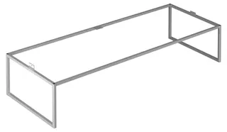 KE Bodengestell X-Line 33198, anthrazit, 1200x255x470mm