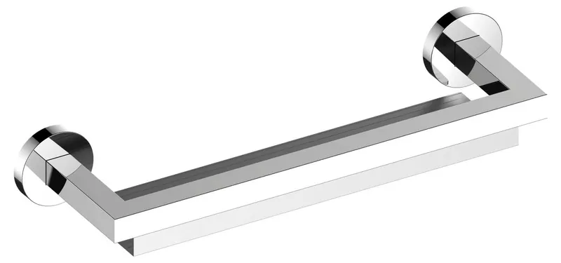 Keuco Duschablage Edition 90 19059, 400 mm verchromt/Aluminium