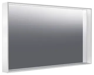 KE Lichtspiegel X-Line 33297, weiß. 1200x700x105mm