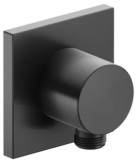 Keuco Schlauchanschluss IXMO 59547, eckig, Schwarzchrom gebürstet