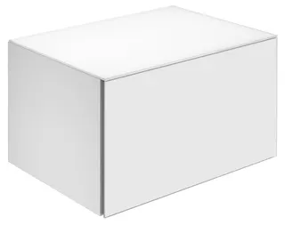 KE Sideboard X-Line 33125, anthrazit/Glas anthrazit, 650x400x490mm