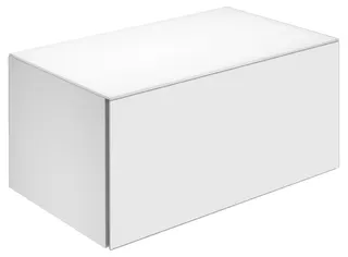 KE Sideboard X-Line 33126, anthrazit/Glas anthrazit, 800x400x490mm