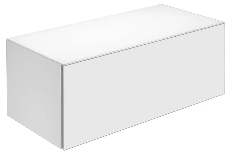 Keuco Sideboard X-Line 33127, inox/Glas inox, 1000x400x490mm