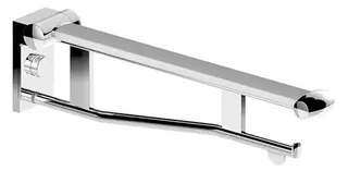 KE SK-Griff WC Plan Care 34903, abnehmbar, verchromt/lichtgrau, 700 mm