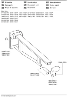 Keuco SK-Griff WC Plan Care 34903, mit WC-PH, verchromt/schwarzgrau, 700 mm – Bild 3