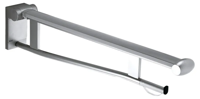 Keuco SK-Griff WC Plan Care 34903, mit WC-PH, sil-elox/lichtgrau, 850mm