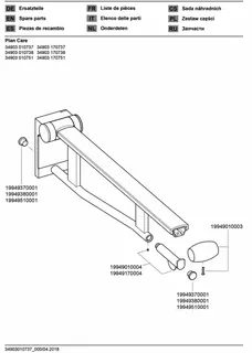 Keuco SK-Griff WC Plan Care 34903, mit WC-PH, sil-elox/weiß, 850mm – Bild 3