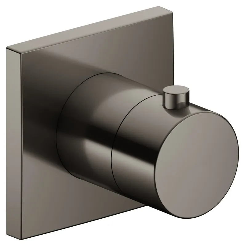 Keuco Thermostatarmatur IXMO 59553, eckig, Edelstahl-finish
