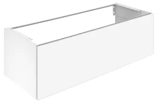 KE WTU X-Line 33181, 1 Auszug, inox/Glas inox, 1200x400x490mm