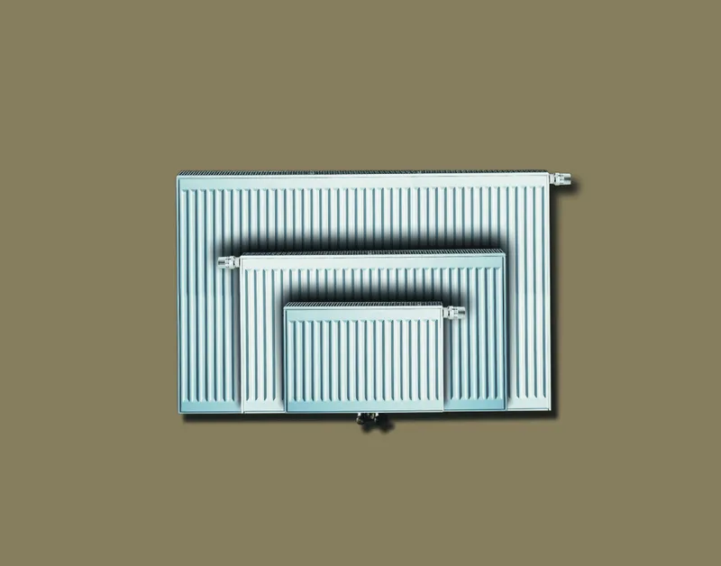 Kermi Profil Vplus T11 BH900x61x500mm QN695, weiß, 10 bar, Vent. links, m. Abd.