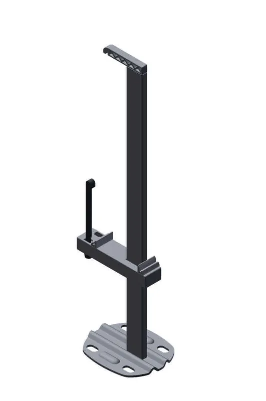 Kermi Standkonsolen-Set innenl. Vplus Typ20-33 BH300-500mm, L=460 RAL9016
