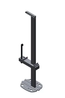 Kermi Standkonsolen-Set innenl. Vplus Typ20-33 BH300-500mm, L=460 RAL9016