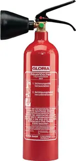 Kohlendioxidfeuerlöscher 2kg 34 B m.Wand h.