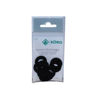 KÖRO 10x Gummi-Ring 15x24x3 mm 3/4", eins. selbstkl. – Bild 2