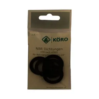 KÖRO 2x Siebdichtung 3/4" Santoprene, Niro 304 – Bild 2