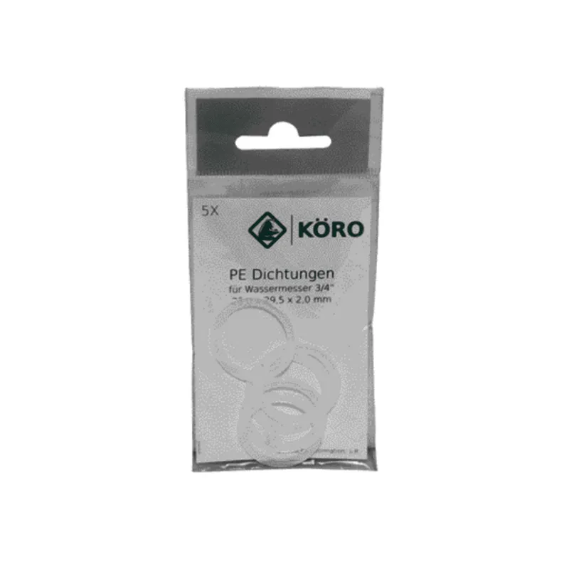 KÖRO 5x PE-Ring 17x24x2 mm 1/2" f. Wasserz.Anschl., KTW, W270