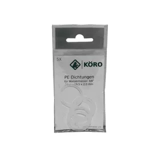 KÖRO 5x PE-Ring 17x24x2 mm 1/2" f. Wasserz.Anschl., KTW, W270