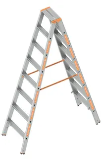 Layher Stufenstehleiter TOPIC 1043 3 Stufen, Länge 0,75m, 1043.003
