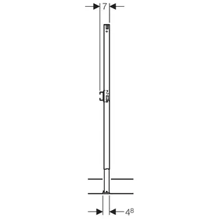 Geberit Duofix Montageelement für Bade/Duschwanne – Bild 2
