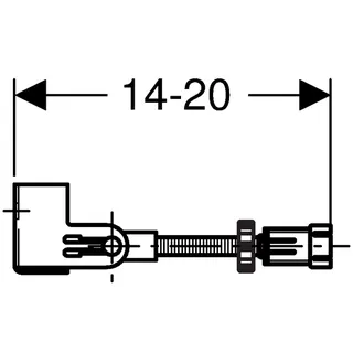 Geberit Bausatz Duofix für Vorwandmontage und Ecklösung – Bild 3