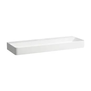 Laufen Waschtisch VAL 420x1200x155 ohne Hahnloch ohne Überlauf weiß