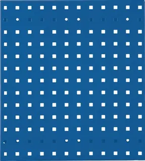 Lochplatte B450xL500mm enzianblau RASTERPLAN