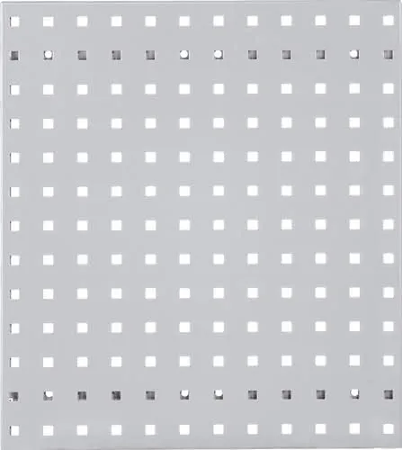 Lochplatte B450xL500mm lichtgrau RASTERPLAN