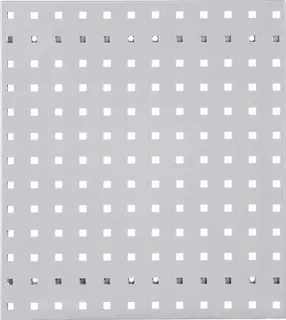 Lochplatte B450xL500mm lichtgrau RASTERPLAN