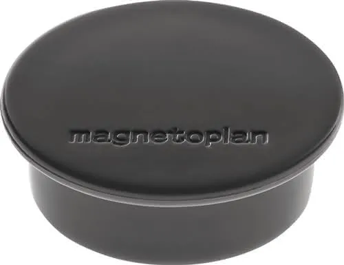 Magnet Premium D.40mm schwarz MAGNETOPLAN